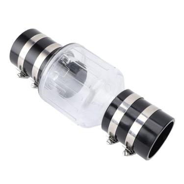 Imagem de SUNGOOYUE Válvula de Retenção Silenciosa da Bomba de Depósito, Com Mola Silenciosa, para Prevenção de Refluxo, Operação para Melhoria da Casa, Material Abs (L)