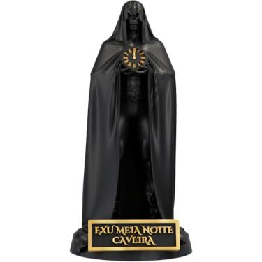Imagem de Estátua Exu Meia Noite Caveira Candomblé Umbanda (Cor Aurum Noctis)