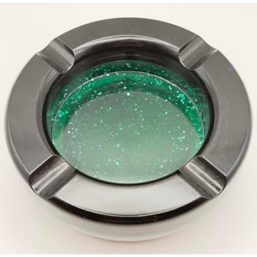 Imagem de Cinzeiro de charuto | Protótipo de pré-lançamento | Amostra de resina e madeira feita à mão | Acessórios para charutos presentes para homens | Cinzeiro legal para decoração de casa ou ao ar livre |