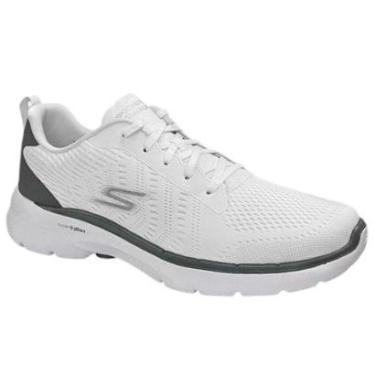 Imagem de Tênis Skechers Go Walk 6 Masculino - Branco 39-Masculino