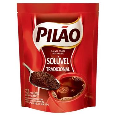 Imagem de Café Solúvel Granulado Tradicional Pilão Sachê 40G