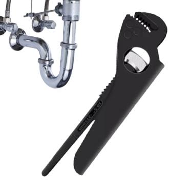 Imagem de Chave de tubulação - Chave de tubulação ajustável, ferramentas de encanamento - Ferramenta de reparo resistente para garagem, torneira, banheiro, pia, juntas, aquecedor, porcas, banheiro, cozinha