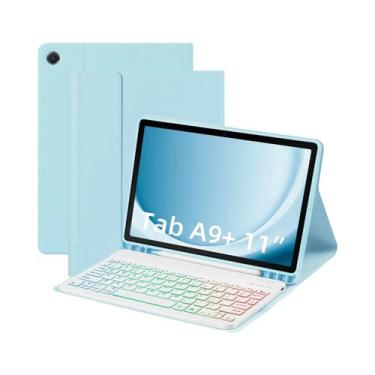 Imagem de Capa Teclado Retroiluminada Para Samsung Galaxy Tab A9 plus A9 X210 X2