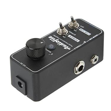 Imagem de RiToEasysports Pedal de Amplificador de Fone de Ouvido, Amplificador de Prática de Baixo de Guitarra Classe A Com Simulador de Gabinete para Monitoramento Silencioso, Pedal de Efeitos de Metal de