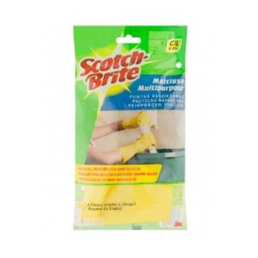Imagem de Luva Limpeza Pesada Scotch-brite Tam P Azul 3m