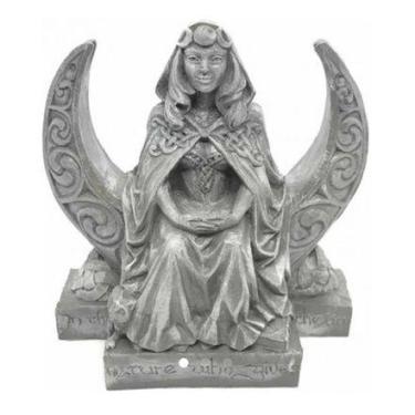 Imagem de Imagem Deusa Lua Cimento Pintado Escultura Resina Estatua - Lua Mistic