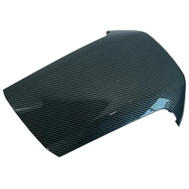 Imagem de Capa de painel de carro decorada com acabamento compatível com acessórios Honda Civic 10ª geração 2016 2017 2018 2019 2020 2021 ABS estilo interior de fibra de carbono