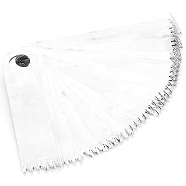 Imagem de GLOGLOW Gancho de Peso de Aço Inoxidável para Máquina de tricô, Tipo Garra de 6 Dentes, 20 Peças, Compatível Com Palheta Prateada Série KH260 SK260