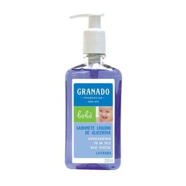 Imagem de Granado Bebê Sabonete Líquido de Glicerina Lavanda 250mL, 1, 250ml
