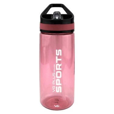 Imagem de Garrafa Squeeze Aerobic Plástico Com Bico 650ml Academia Vg+ Rosa