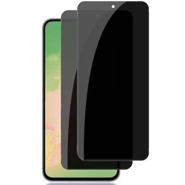 Imagem de Para Samsung Galaxy A56, 2 PCs Protetor de Vidro Temperado Anti-Spy tela de privacidade