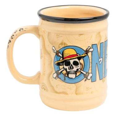 Imagem de Caneca de cerâmica licenciada oficial da Netflix, decoração e presente de pirata, acessório de mesa para todas as idades, utensílios de café e chá para fãs da série, 350 ml | Paladone