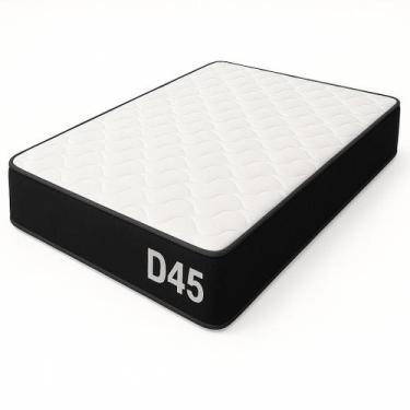 Imagem de Colchão Queen D45 Espuma Firme 1,58x1,98x24cm  Conforto Premium e Alta