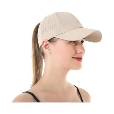 Imagem de Boné de Beisebol Feminino de Malha - Secagem Rápida, Athleisure, Verão