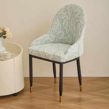 Imagem de Capas de poltrona curvadas, capa para cadeira de jantar, capa de assento doméstico, protetor de móveis fácil de instalar, para cozinha, pátio, café, reunião de família - tipo 03||tamanho regular