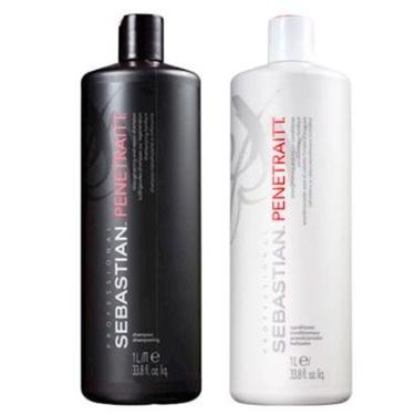 Imagem de Kit Penetraitt Profissional Sebastian - Shampoo + Condicionador-Unissex
