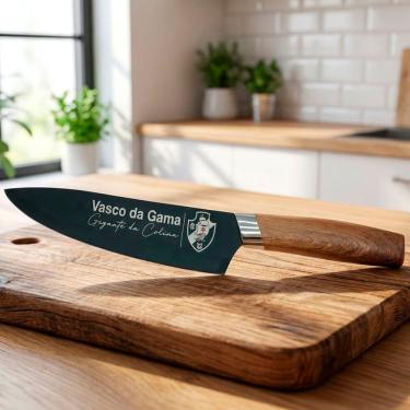 Imagem de Faca Steel Premium Time Vasco Gama Oficial Gigante Da Colina