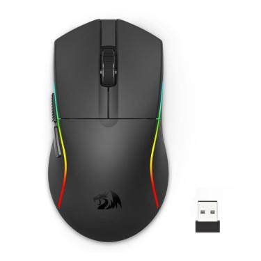 Imagem de Mouse Gamer Redragon Deicide Lite Sem Fio RGB 10000DPI 1000Hz PAW3313 Preto - M816-LIT