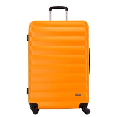 Imagem de Mala de Viagem Bordo 10kg Super Resistente, Cadeado Fixo, Rodas 360° – Sestini (Amarelo, Média)