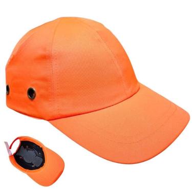 Imagem de Bone Com Capacete Epi Obra Segurança Construçao Reparo Casquete Oficina Trabalho Resistente Proteçao