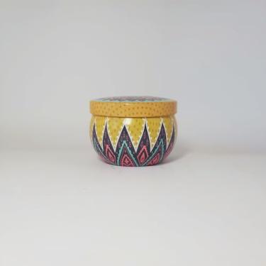 Imagem de Vela Aromática Decorativa Mística com Pavio de Algodão e Cera de Coco 130gr Estampada (Bamboo)