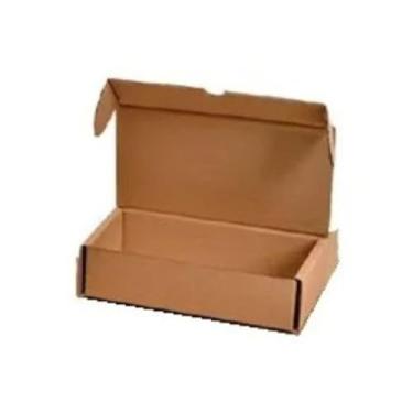 Imagem de 5x Caixas de Papelão Pardo Montáveis, 20x11x5 cm, Para Envio Correios PAC SEDEX, E-commerce Marketplaces Transportadoras