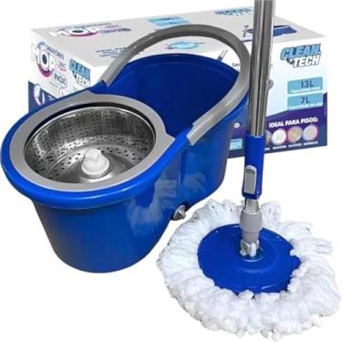 Imagem de Mop Balde Esfregao Giratorio Com Alca Sortido