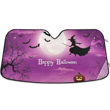 Imagem de Toldo de sol fofo de animal engraçado para para-brisa de carro personalizado retrátil para-brisa frontal impressão de animal automotivo L, 144,8 cm x 80 cm