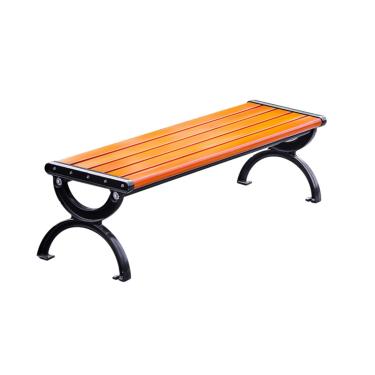 Imagem de Bancos ao ar livre, banco de parque, banco de jardim de pátio, cadeira de alpendre, bancos de metal e madeira, banco de varanda para quintal, deck, gramado, piscina externa (150 cm/59 pol, madeira