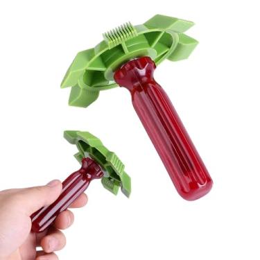 Imagem de Jwthee Alisador de barbatana de plástico, carro automotivo condensador AC evaporador pente alisador ferramenta bobina de ar condicionado acessório de escova