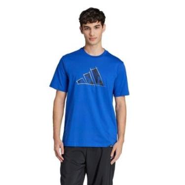 Imagem de Camiseta Adidas Estampada Logo Masculina-Masculino