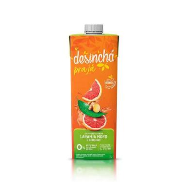 Imagem de Chá Verde Laranja e Gengibre Desincha 1 Litro