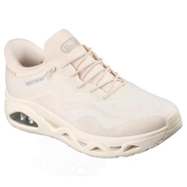 Imagem de Skechers Tênis feminino Uno Glide-Step-Air Gliders Hands Free Slip-ins, Off-white, 38