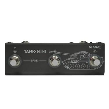 Imagem de M-VAVE Rosa Pedal de Efeitos para Guitarra com Bateria Recarregável, Bluetooth, 21 Predefinições Editáveis, Simulador AMP/CAB, Gravação OTG, App Controle – Multiefeitos Portátil para Guitarra e Baixo