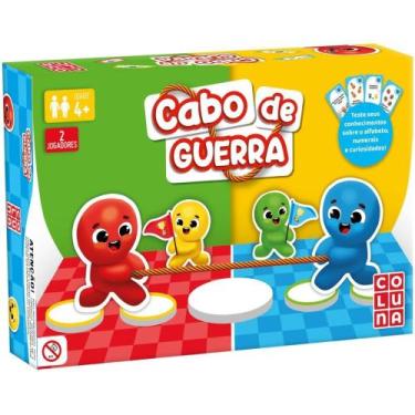 Imagem de Jogo Cabo de Guerra Brinquedo Educativo de Tabuleiro para 2 Jogadores 