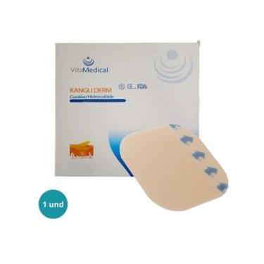 Imagem de Curativo Hidrocolóide Extra Fino Kangli Derm 10x10cm - Vitamedical