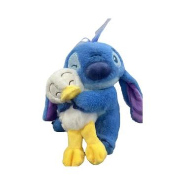 Imagem de Boneco De Pelúcia Disney Stitch De 20cm, Pato Fofo Lilo, Brinquedo De 