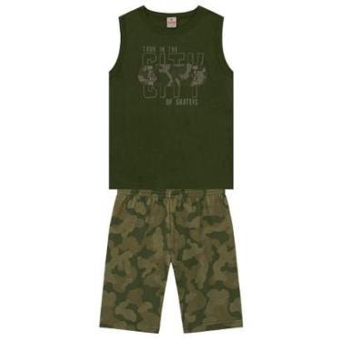 Imagem de Conjunto infantil menino skate Brandili-Masculino