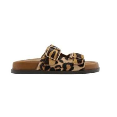 Imagem de Papete Animal Print Salto Rasteiro Lançamento Arezzo-Feminino