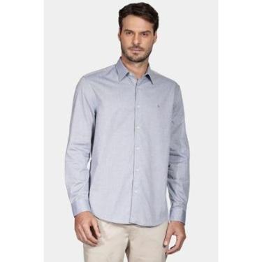 Imagem de Camisa Aramis Manga Longa Regular Azul Jeans-Masculino