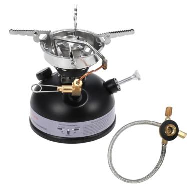 Imagem de Fogão a gasolina ao ar livre fogão a óleo portátil para mochila fogão a gasolina fogão a combustível líquido fogão a óleo externo fogão a gasolina dobrável fogão a gasolina portátil para acampamento