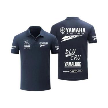 Imagem de Camisa Polo De Manga Curta Da Equipe De Fábrica YAMAHA R1M MotoGP, Cam
