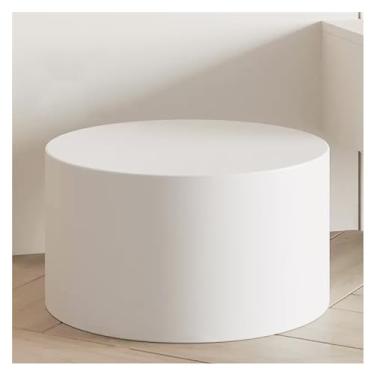 Imagem de Suporte de pedestal de cilindro redondo de madeira branca, altura de 30 cm, rodapé de exibição de evento para decoração de casamento e arte, base de plataforma forte para decoração de casa e festa