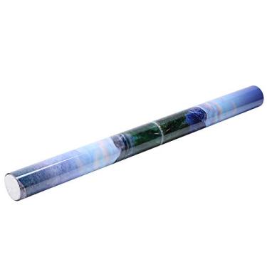 Imagem de Yinhing Pôster de Fundo Pintura Decorativa Adesivo de PVC Imagem de Paisagem para Peixes de Aquário 91x50cm Cena Subaquática Decoração de Casa para Ambientes Cores Vibrantes e Design de (122 * 50cm)