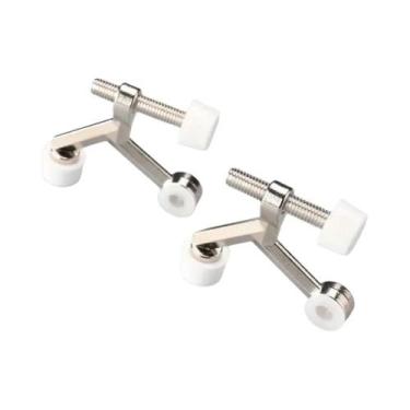 Imagem de Batente De Porta Oculto Ajustável 2 Peças Com Pino De Dobradiça E Amor