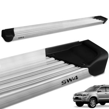 Imagem de Estribo Lateral Hilux Sw4 2005 a 2015 Aluminio Natural A3