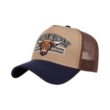 Imagem de Boné De Beisebol Unissex Moderno Estilo Hip Hop Com Tela De Proteção S