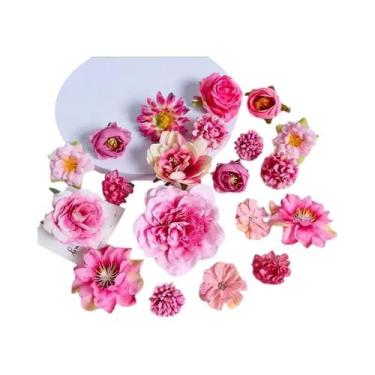 Imagem de Flores Artificiais De Seda Multicoloridas Para Decoração De Casa, Casa