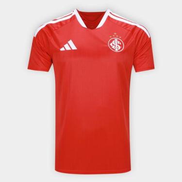 Imagem de Camisa Internacional I 26/27 s/n Torcedor Adidas Masculina, Vermelho, 