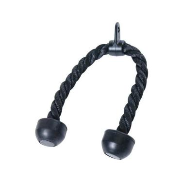Imagem de Puxador Triceps Corda Importado Crossover Preto - Liveup-Unissex